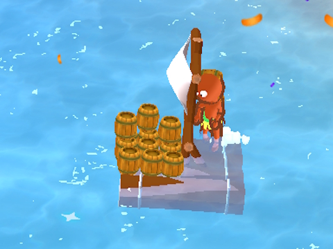 Spel Eiland Idle Survival  aanlyn