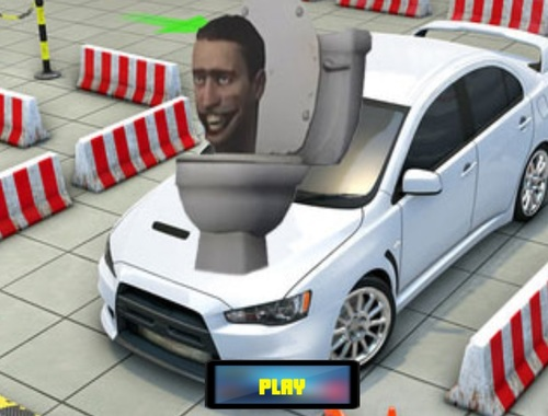 Spel Skibidi toiletparkeermotor  aanlyn