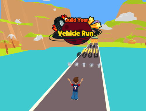 Spel Bou u voertuigloop  aanlyn