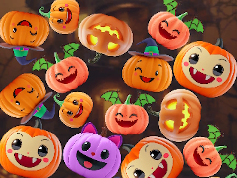 Spel Merge Pumpkins: Halloween! aanlyn