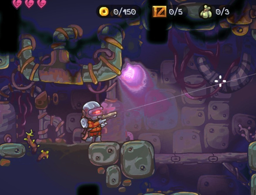 Spel Zombotron herbegin  aanlyn