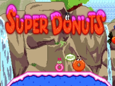 Spel Super Donuts aanlyn