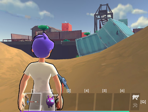 Spel Fortzone Battle Royale aanlyn