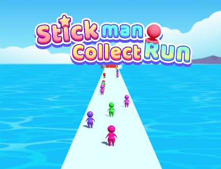 Spel Stickman Collect Run aanlyn