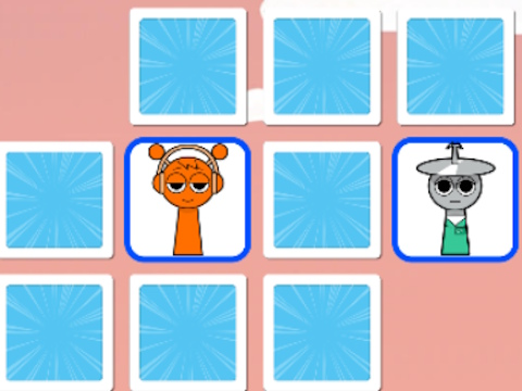 Spel Sprunki Memory Game aanlyn