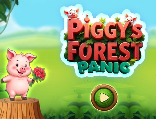 Spel Piggy se bos paniek  aanlyn