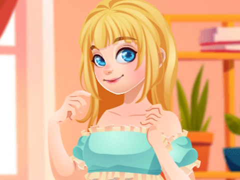 Spel Blonde Sofia: Choco Day aanlyn