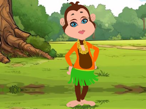 Spel Help die moeder aap  aanlyn