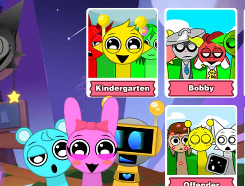 Spel Incredibox Party Frozen Sprunki Beat aanlyn