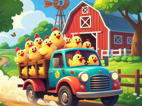 Spel Clucknrun aanlyn