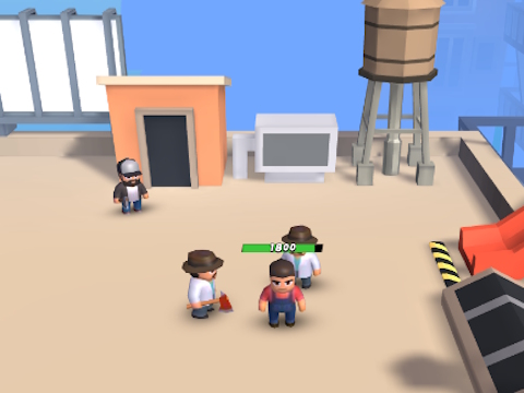 Spel Gangsta Duel aanlyn