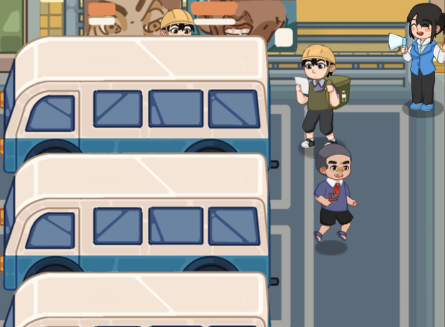 Spel Mart Puzzle Bus Jam aanlyn