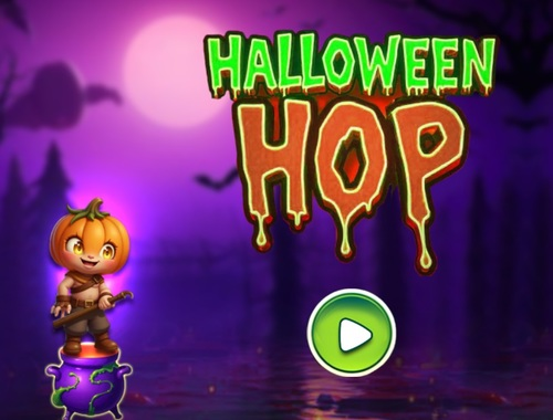Spel Halloween Hop aanlyn