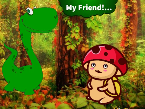 Spel Ontdek die dino -vriend  aanlyn