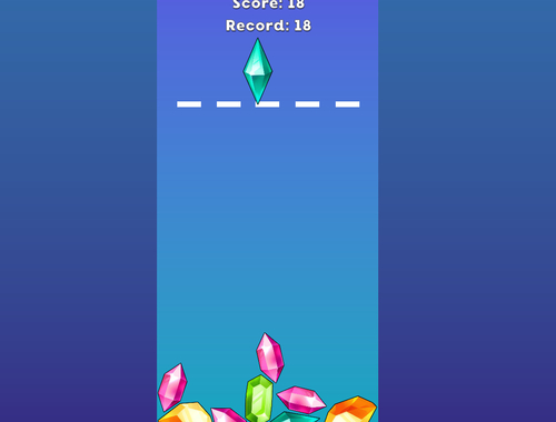 Spel Merge Diamonds Treasure! aanlyn
