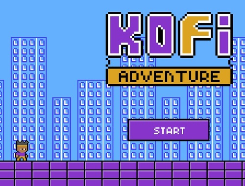 Spel Kofi avontuur  aanlyn