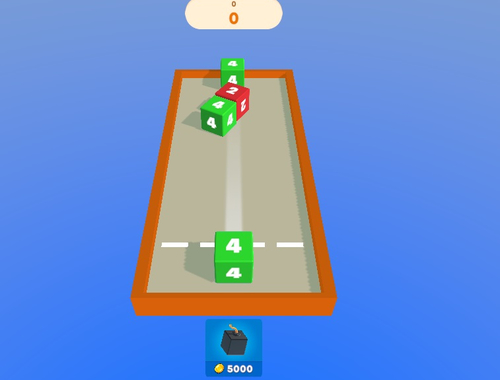 Spel Merge Cubes 2048 3D aanlyn