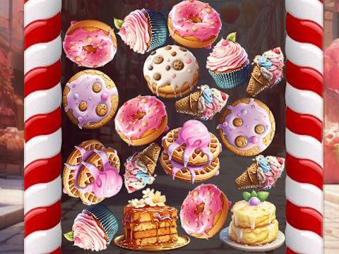Spel Mergesweets: 2048! aanlyn