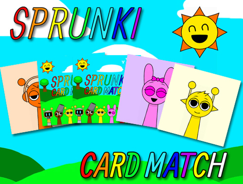 Spel Sprunki Memory Card Match aanlyn