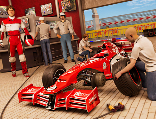 Spel Formule Racing  aanlyn