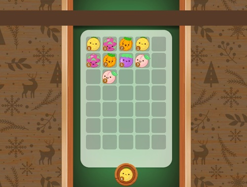 Spel Samestelling van legkaarte vou die waatlemoen!  aanlyn