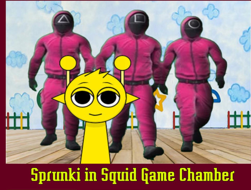 Spel Sprunki in inkvis spelkamer aanlyn