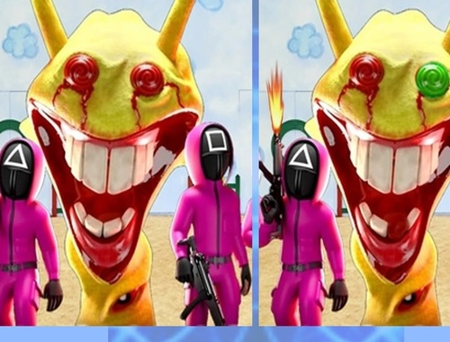 Spel Squid Game X Sprunki Anomaly aanlyn