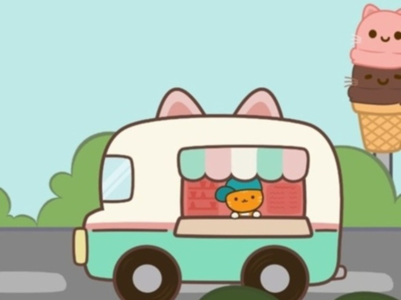 Spel Purrfect scoops aanlyn