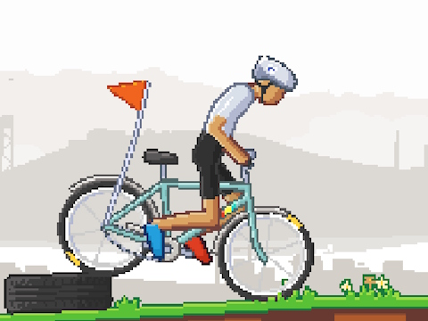 Spel Basiese fietsry  aanlyn