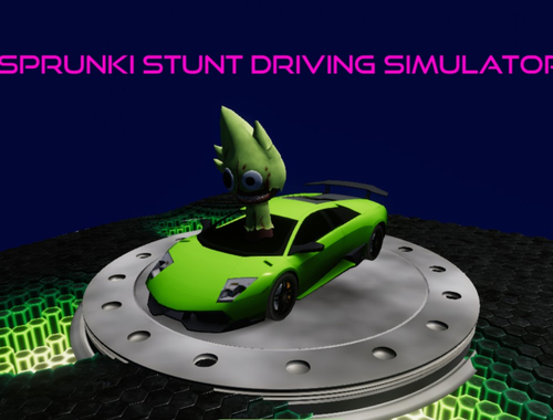 Spel SPRUNKI STUNT DRIVE SIMULATOR  aanlyn