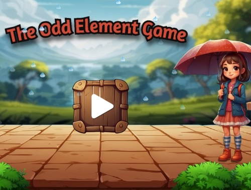 Spel Die vreemde elementspeletjie  aanlyn