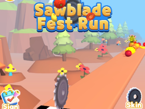 Spel Sawblade Fest Run aanlyn