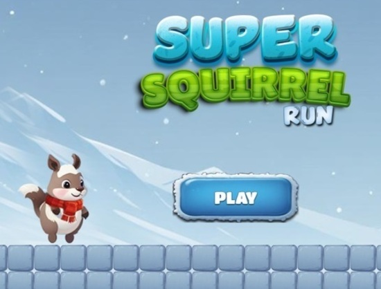 Spel Super Squirrel Run aanlyn