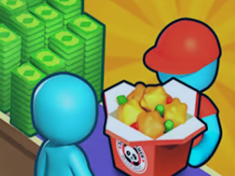 Spel Panda Kitchen: Idle Tycoon aanlyn