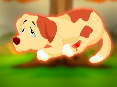 Spel Help vir die beseerde troeteldierhond  aanlyn