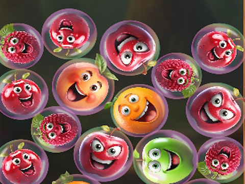 Spel Merge vrugte: 2048 nuut in 2d!  aanlyn