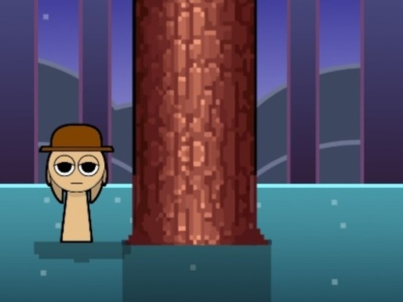 Spel Sprunki hout snyer  aanlyn