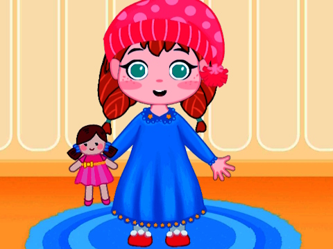 Spel Meisies pyjama partytjie  aanlyn