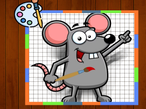 Spel Snaakse muis kleurtyd  aanlyn