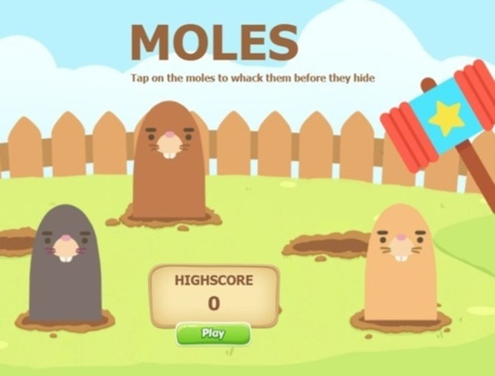 Spel Mol  aanlyn