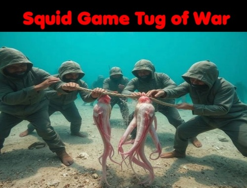 Spel Squid Game Tug of War aanlyn