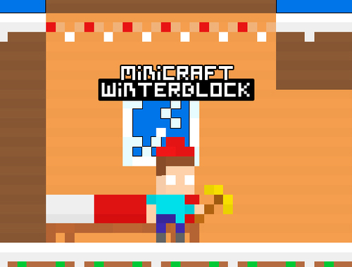 Spel Minicraft Winterblock aanlyn