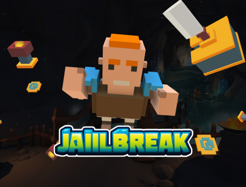 Spel Jailbreak. Roblox Jumper aanlyn