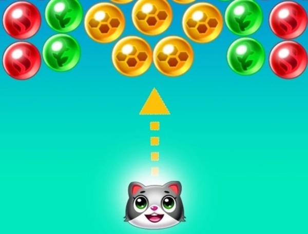Spel Stoor die Cats Bubble Shooter  aanlyn