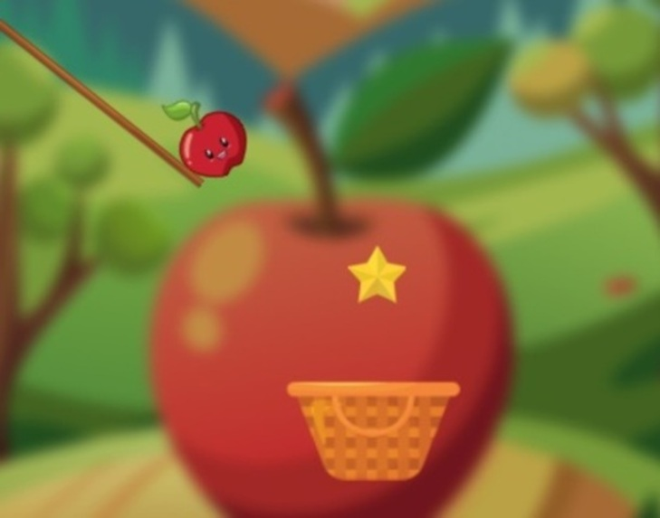 Spel Apple Drop Adventure aanlyn