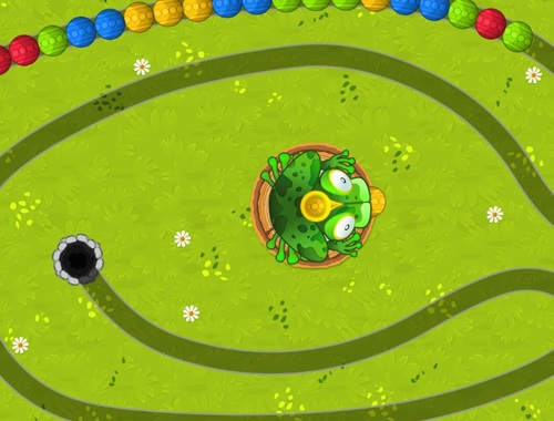 Spel Frogtastiese marmeravontuur  aanlyn
