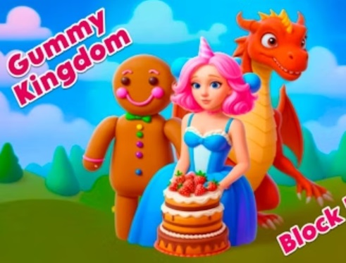 Spel Gummy Kingdom Block Puzzle aanlyn
