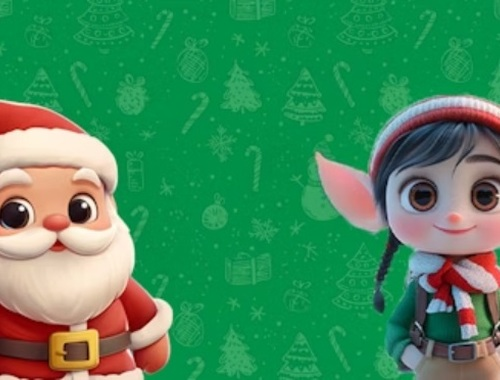 Spel Kersfeesval  aanlyn