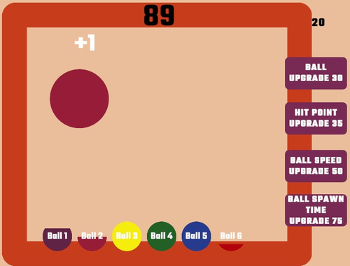 Spel Muur breek balle  aanlyn