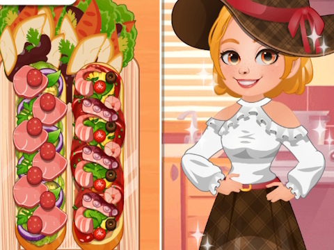 Spel Roxie's Kitchen French Bread Pizza aanlyn